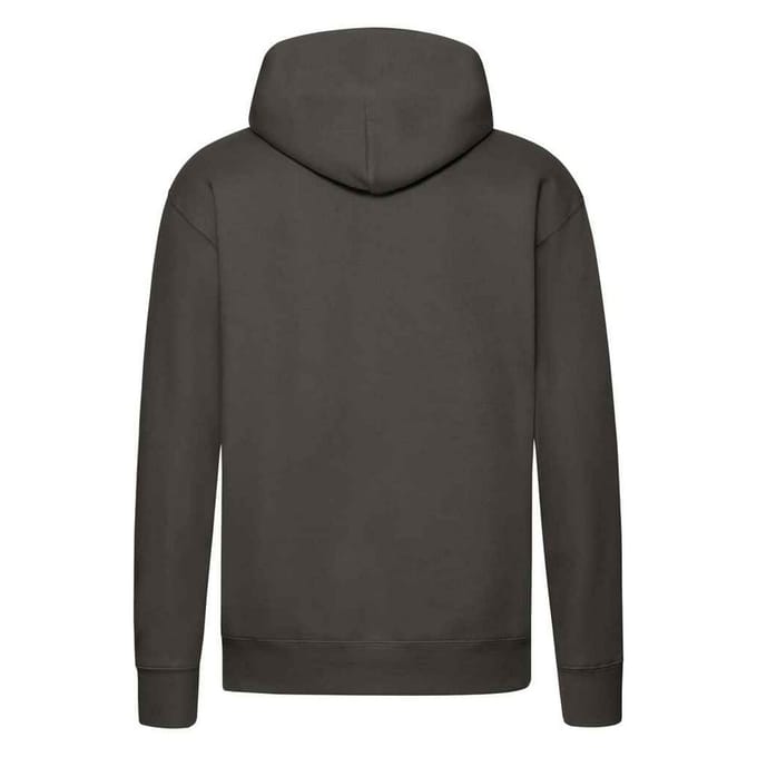 Fruit of the Loom Heren Premium Hoodie (Houtskool)