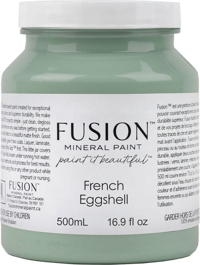 Fusion mineral paint - meubelverf - acryl - groen - french eggshell - 500 ml