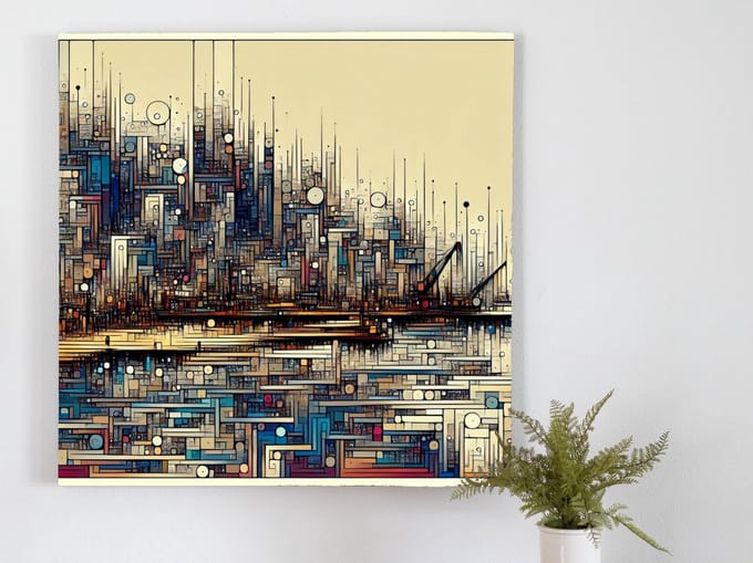 Kunstprint | Wanddecoratie | Forex | 80 × 80 cm