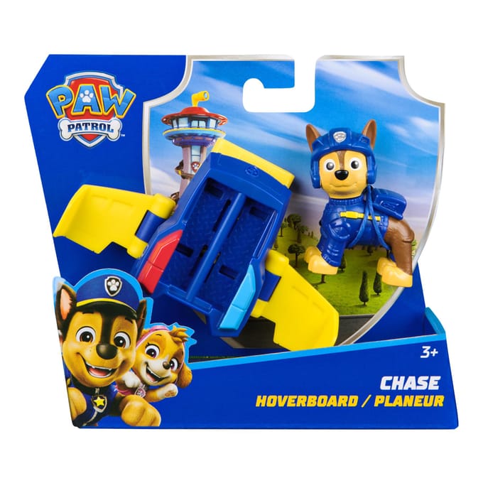 Spin Master Paw Patrol Actiefiguur Chase met Voertuig - 15 cm, Multicolor