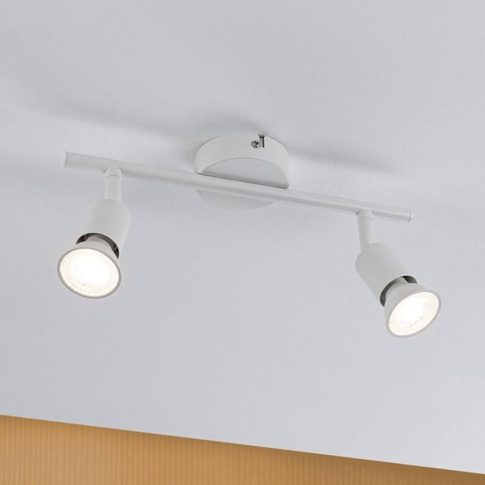 Spotlight Carolina GU10 230V max. 2x10W dimbaar Wit mat