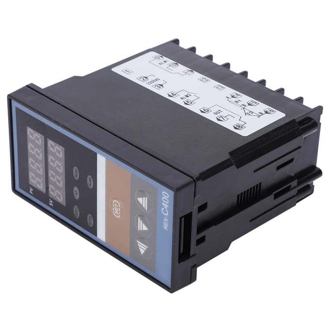 BERM Temperatuurregelaar Slimme Instelbare Regulator Thermostaatschakelaar REXC400FK02MxDA 220V black