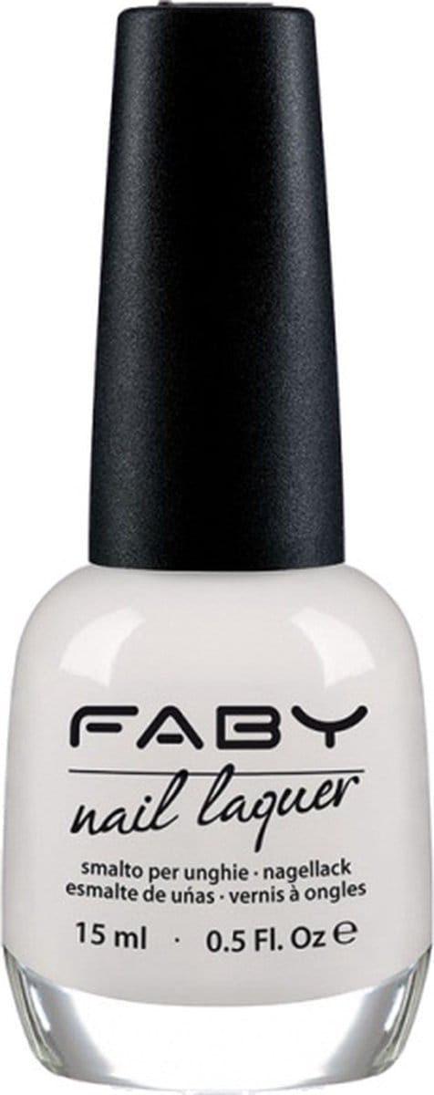 Optical White - FABY - Vegan Nagellak - Sneldrogend - 15ml