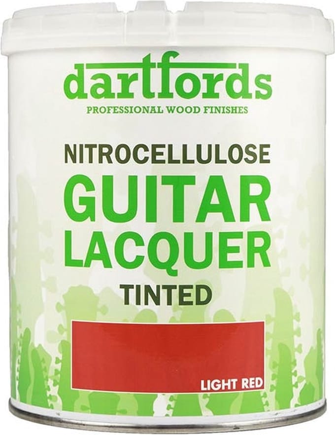 Dartfords FS5122 Nitrocellulose Lak Light Red 1000ml blik