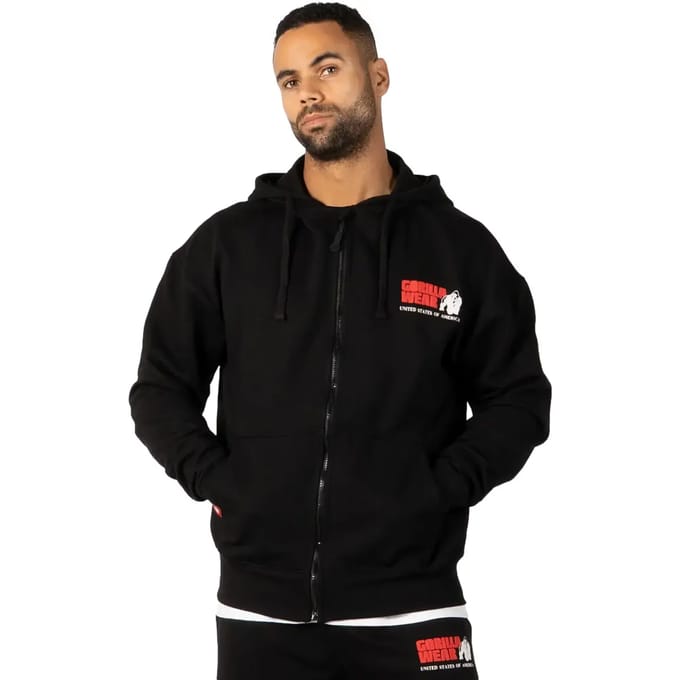 Capuchon met volledige rits Gorilla Wear Classic