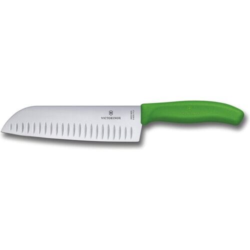 Victorinox Zwitserse Classic Santoku Mes - 17 cm, Groen
