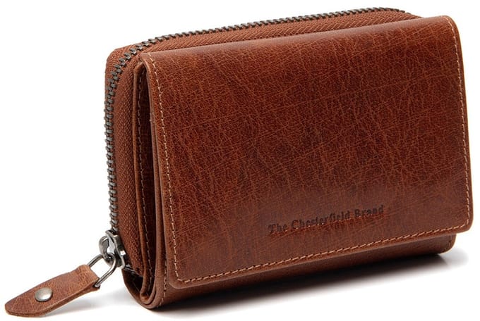 The Chesterfield Brand portemonnee Rimili Wallet Cognac Lichtbruin