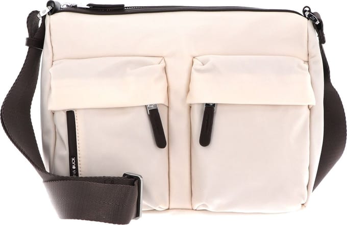 MANDARINA DUCK Schoudertas Hunter Crossover Macadamia Beige