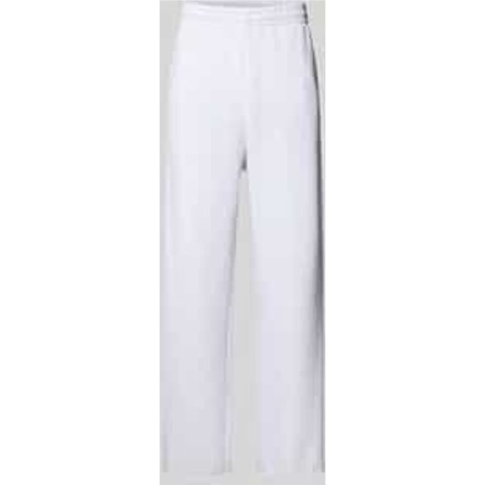 straight leg sweatpants met elastische band