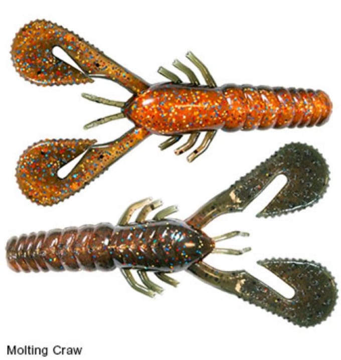 Zman Soft Lure Turbo CrawZ 4 Inch 6/Pack Rui Craw (9887)