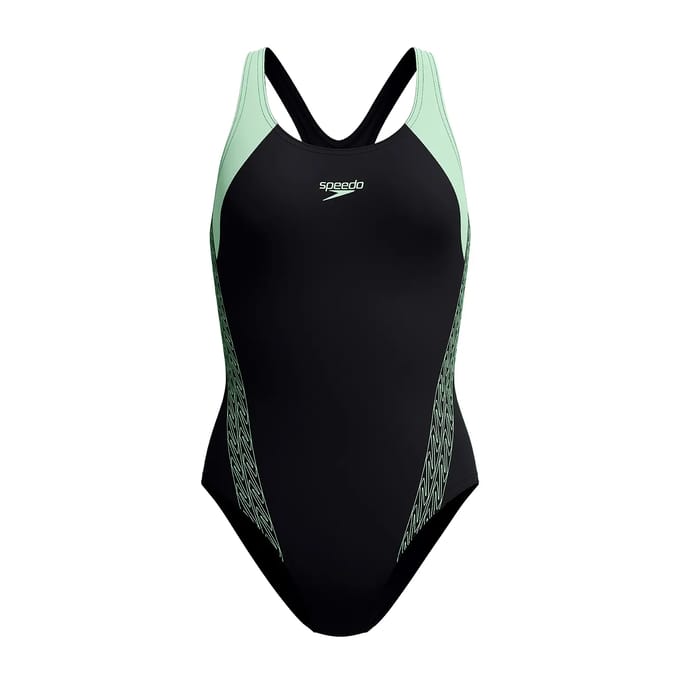 Dames zwempak uit 1 stuk Speedo End+ H-Boom