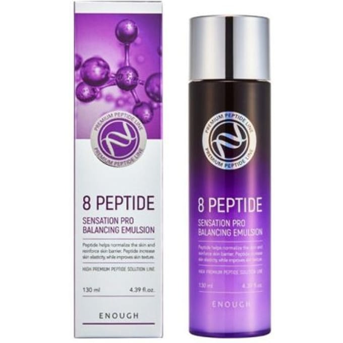 ENOUGH 8 Peptide Sensation Pro Balancing Emulsie 130ml+ WILLEKEURIG CADEAU white