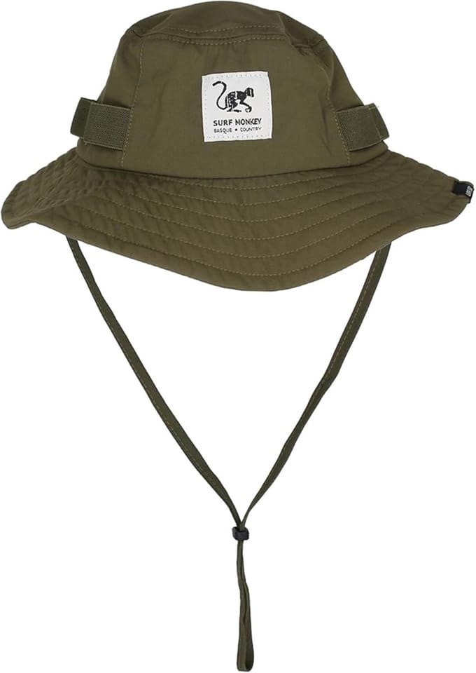 Safarihoed met trekkoord - UPF50 / Waterdicht - Maten S-M (Groen)