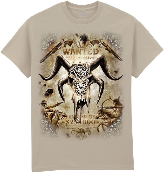 Skull Wanted The Coloured House T-shirt M