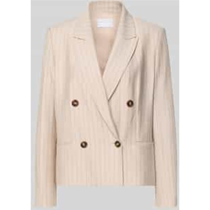 regular fit blazer met reverskraag