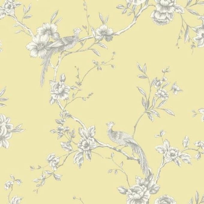 Bloemen vogel behang arthouse 422804