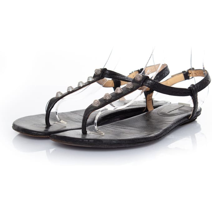 Balenciaga Gladiator sandalen in het zwart
