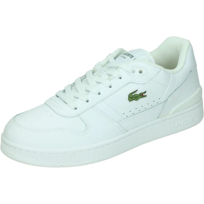 Lacoste T-clip Sneakers Heren - Wit - Maat 44 - Leer