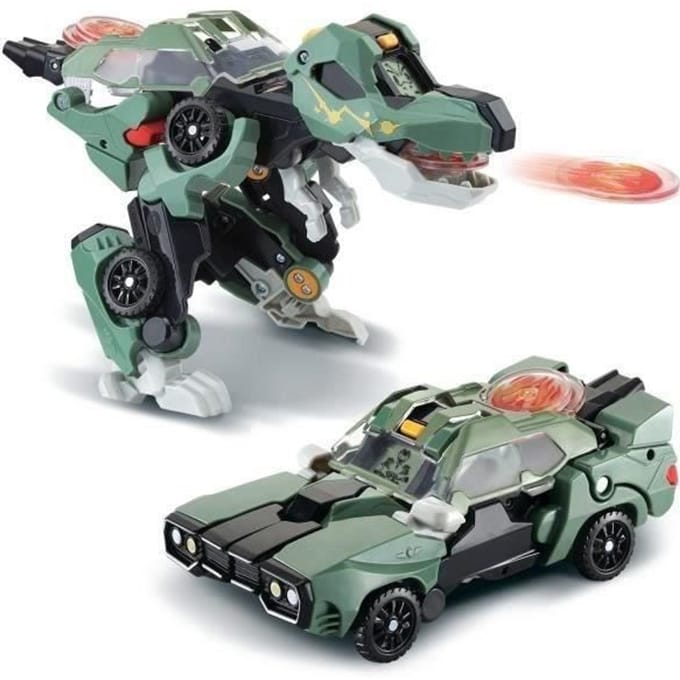 VTECH - Switch & Go Dinos Lanceur - Tyram, Super T-Rex Vlammenwerper