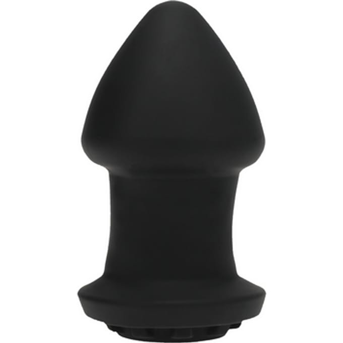 Doc Johnson Robo Rimmer X - Vibrerende Plug anaalplug - Zwart - 9.7 cm