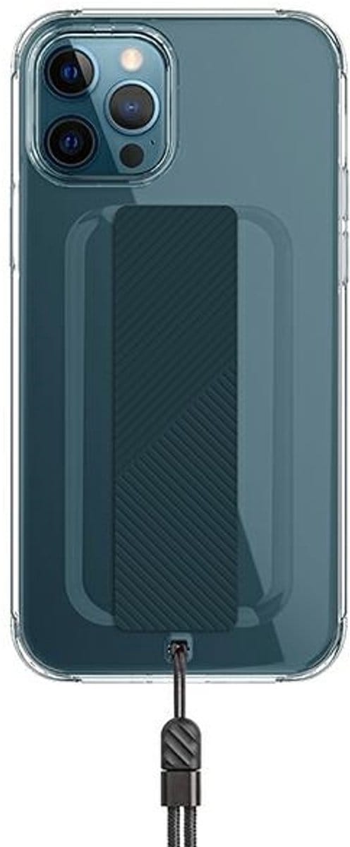 UNIQ Heldro - Telefoonhoesje - Antimicrobieel - Transparant - Lichtgewicht