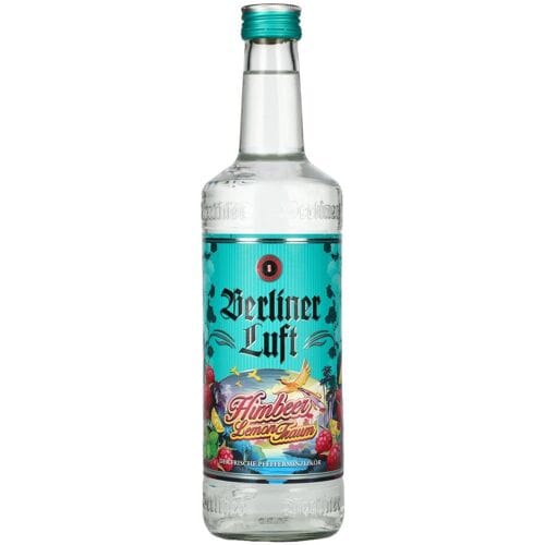 Berliner Luft HIMBEER LEMON TRAUM Der Frische Pfefferminzlikör 18% Vol. 0,7l