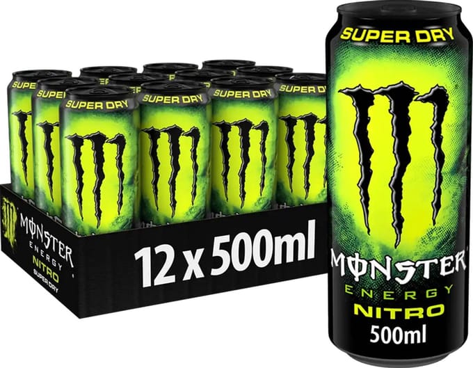 Monster Nitro - 12x 500 ml - Super Dry