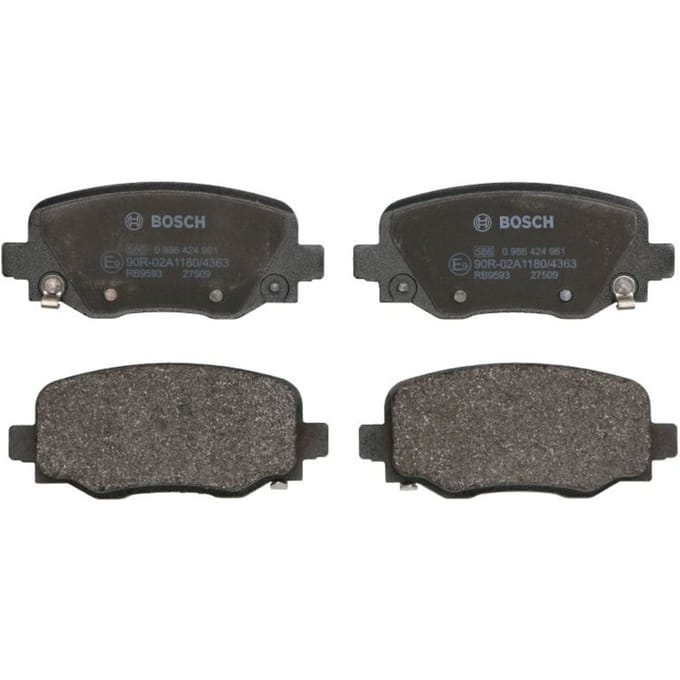 Remblokset BOSCH 0 986 424 961, achter