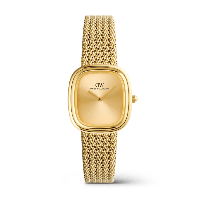 Daniel Wellington DW Watch Margot Braided Mesh Unitone Gold 24mm
