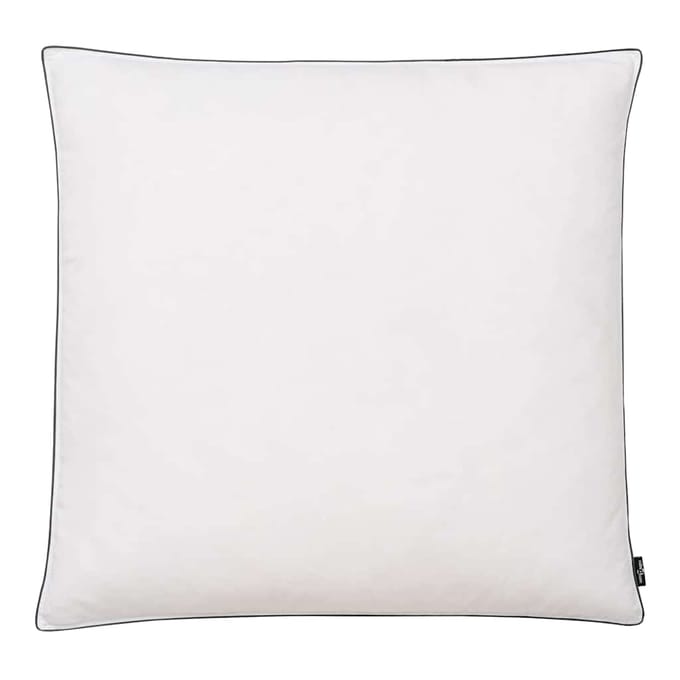 vidaXL - Kussens - 2 - st - licht - 80x80 - cm - dons-/verenvulling - wit