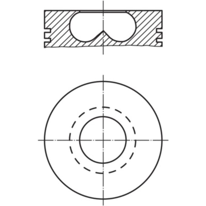 Zuiger MAHLE 008 35 00