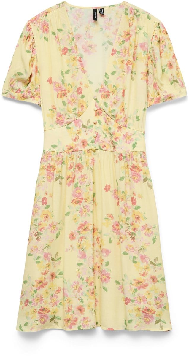 VERO MODA - VMVILMA HOLY SS SHORT DRESS WVN - Dames - Mini jurken