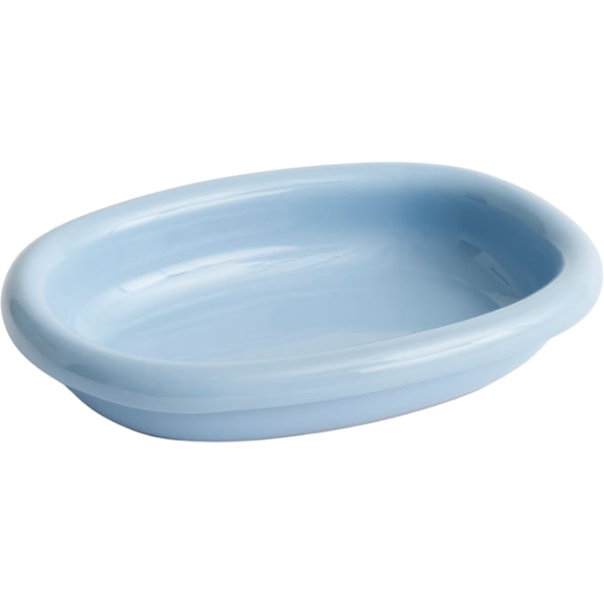 HAY Barro schaal ovaal - S - light blue
