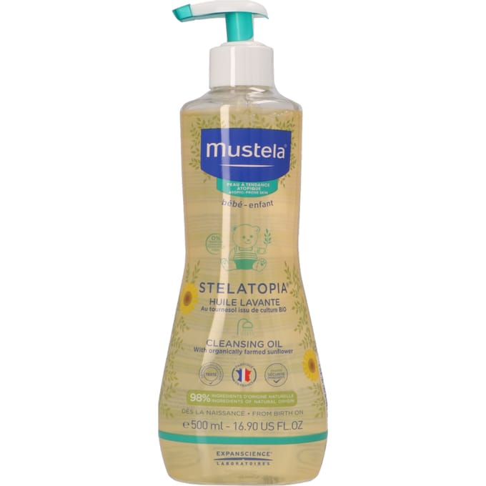 Mustela Stelatopia Reinigende Olie 500ml