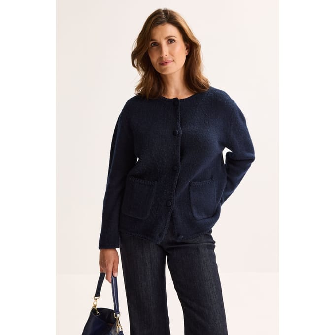 Cardigan In Mohairmix
