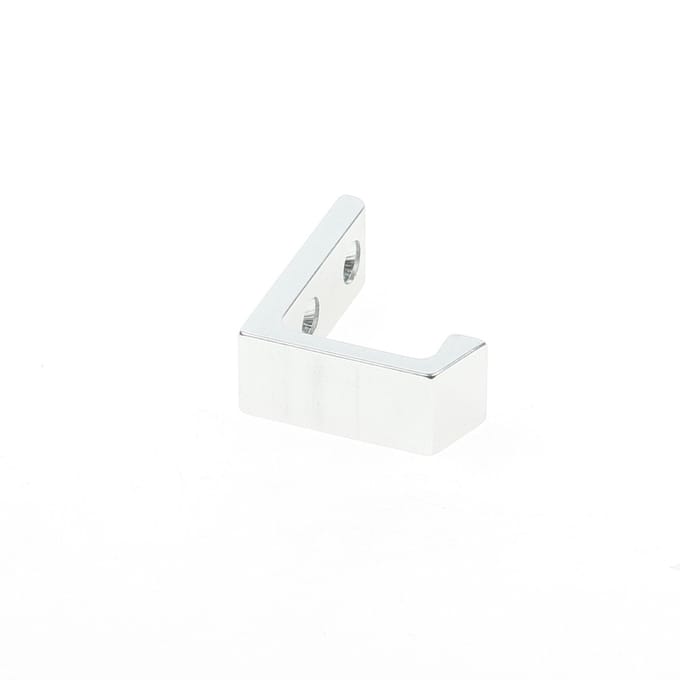 Hermeta Hoed- en jashaak enkel, alu/naturel 0139-01 (Prijs per 5 stuks)