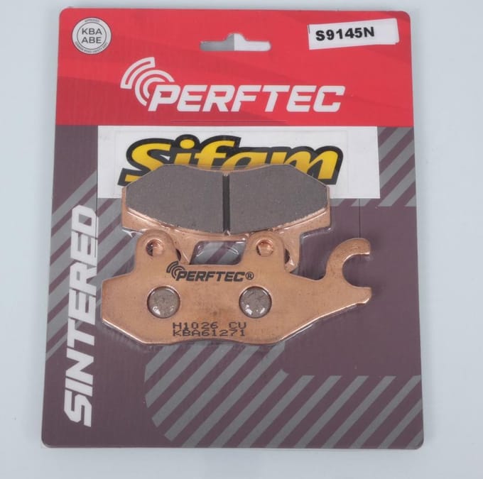 Plaquette de frein Perftec pour Scooter Malaguti 125 Centro Ie 2008 à 2019 AV Neuf
