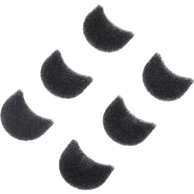 Microfoon Windmoffen voor GO 3S Geluidsreductie Sportcamera Winddichte Katoenen Pads Microfoon Windscherm Wind black