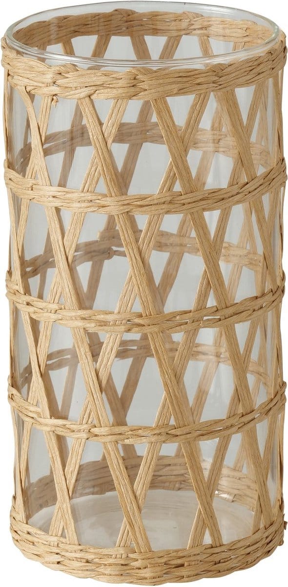 Vaas Favro glas/zeegras Ø11xh20cm