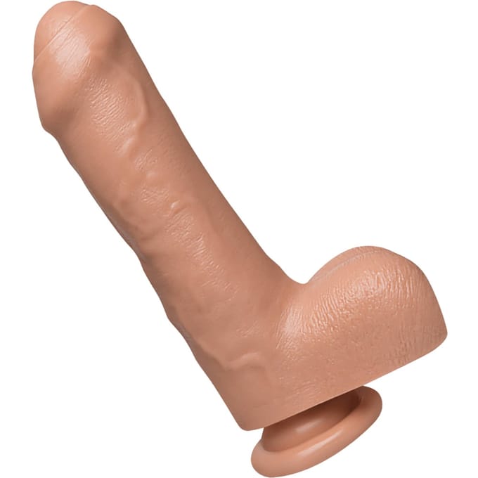 Doc Johnson - Uncut D Realistische Dildo met Ballen - 18 cm