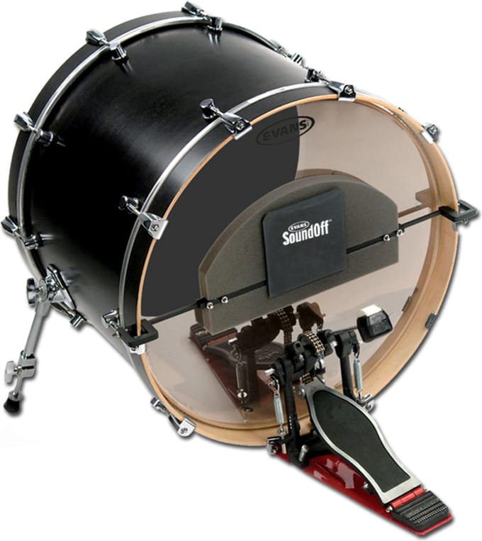 Evans Sound Off basDrum Pad, universeel - Accessoire voor drums