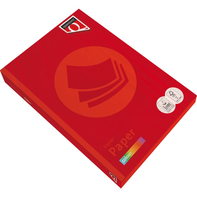 Fastprint Color Papier Formaat A4 80 Grams Felrood 500 Vel