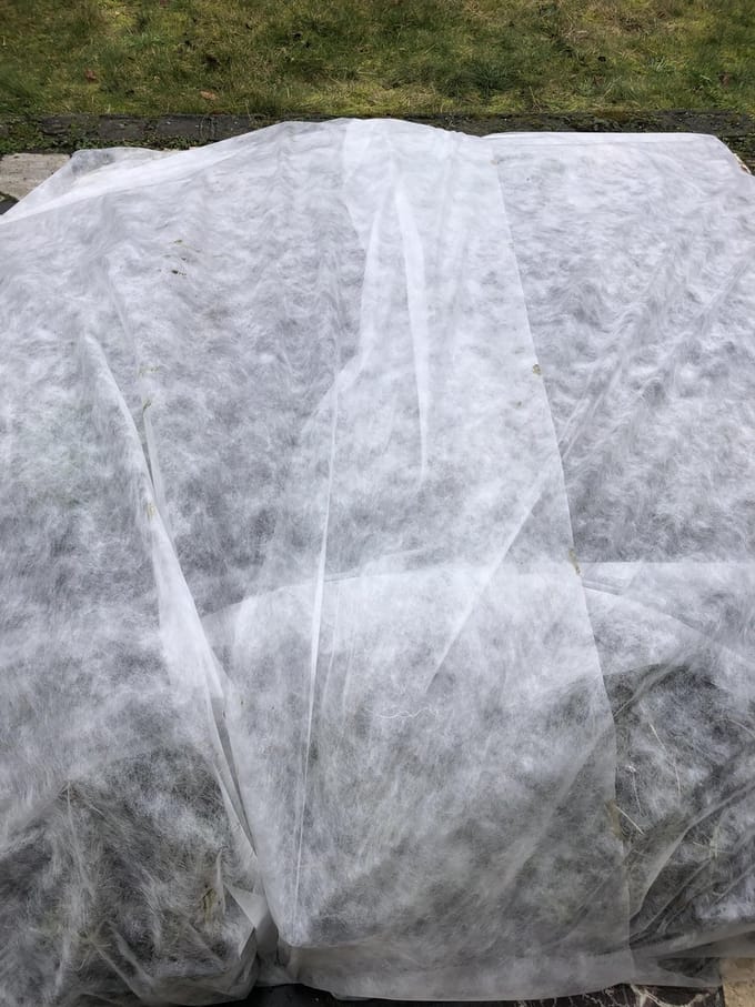 VLIESDOEK (winterbescherming ) 30GR 2,1meter x 10 meter