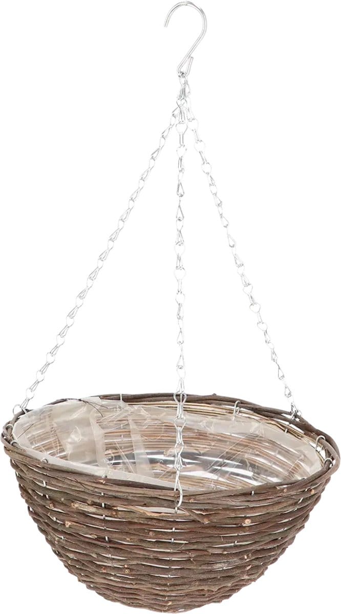 Hanging basket vlechtwerk wilg 35cm - Esschert design