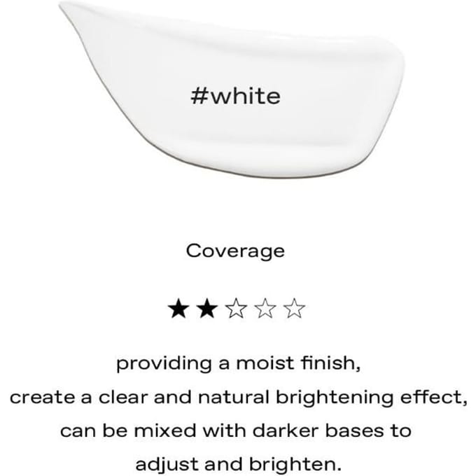 Glow Ademende Gezichtsbalsem Anti-Onzuiverheden 30 ml (Tint : Wit)