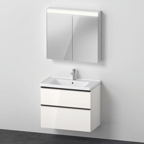Duravit D-Neo furniture set with mirror cabinet 80 cm DE011602222