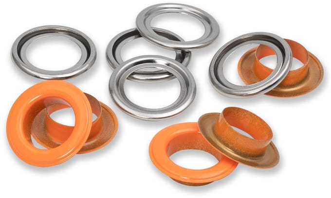 Ringen met schijven 14mm oranje 15st - Prym