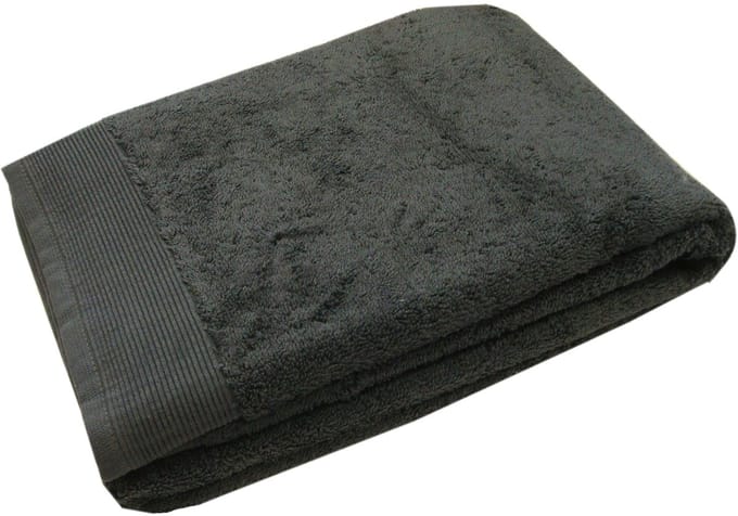 Blanc des Vosges Luxe Badlaken Uni - anthracite - 70x140 cm - 100% microkatoen - 600 g/m²