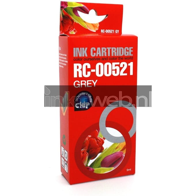 Huismerk Canon CLI-521GY grijs (Huismerk (compatible))