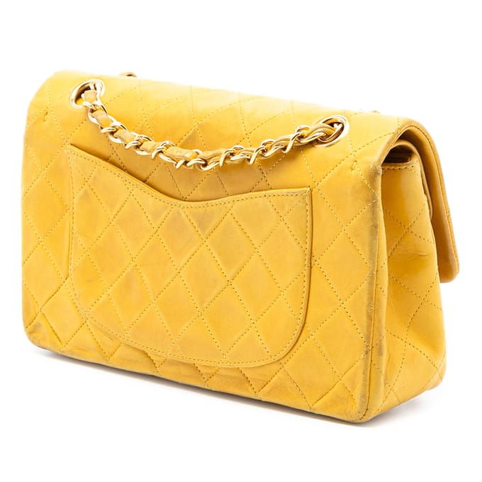 Tweedehands Kleine Classic Lamsleer Dubbele Flap
